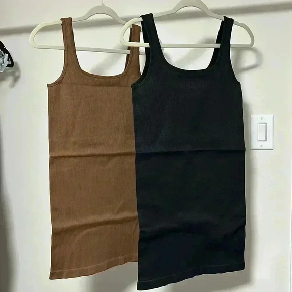 oqq Dresses & Skirts - Ribbed tank dresses